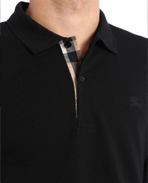 polo uomo manica lunga burberry